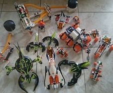 Lego Mars Mission collection 7690 7691 7693 7694 7695 7695 7699 7648