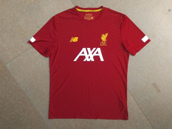 Liverpool (L) Football Jersey  Shirt Soccer Football Red NB New Balance Premier League YNWA Large