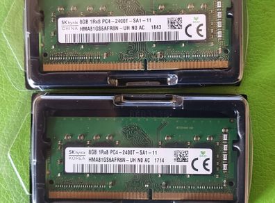 Sk Hynix 16gb (8gbx2) Ddr4-2400 Hma81gs6afr8n-uh Memory Laptop Notebook Ram