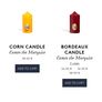 Handmade Bordeaux Cierge Camee 15 Cm Candle Image 9
