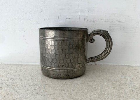 Vintage English Pewter Tankard