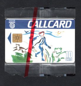1994 Ireland 10 unit The first Design a Callcard competition winning design for the year 1993 by Ashling Aylward (Gemplus GEM1) Mint in Packaging. Telecom Eireann card number 1058