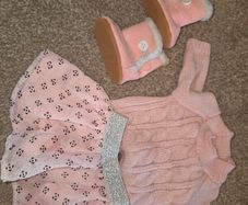 Our Generation various outfits