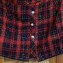Red Check and Buttons Image 4