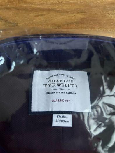 Charles Tyrwhitt Purple Shirt