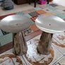 Vintage Meadows and Byrne candle stands Image 4
