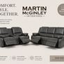 New Larson Full Leather Recliners Free Delivery Image 2