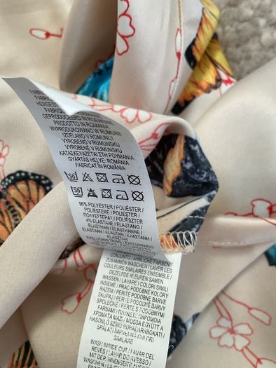 cami Bnwt primark patterned butterfly print size 12