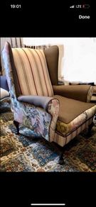 Wing Back Arm Chair