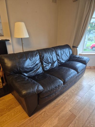 3 piece leather suite