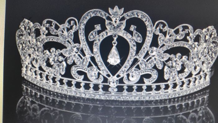 Bride's Designer Crystal Head piece