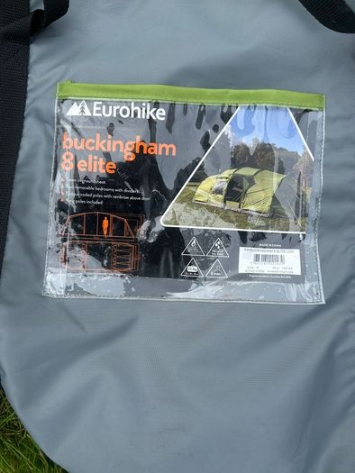 tents buckingham 8 man tent and porch extender