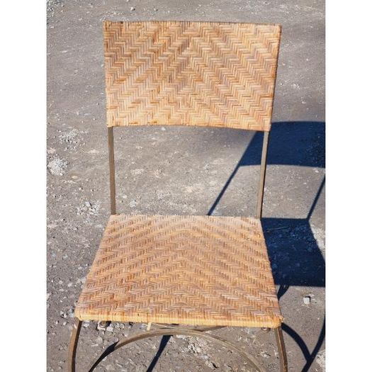 Set of 8 Wicker Chairs KAS737