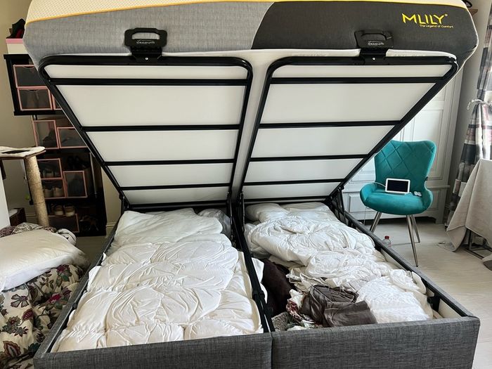 Millie Superking Sized Bed with Millie Mattress and Ottoman