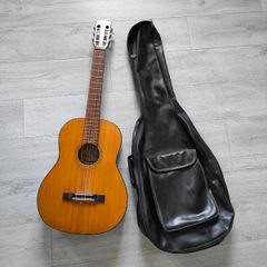 Vintage 1960s Rosetti The Schaller Scholar No.007 Classical Acoustic Guitar + leather Bag
