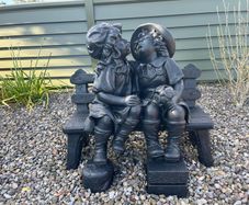 stone garden statue