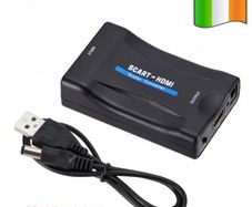 SCART to HDMI Composite Video Converter Audio Adapter for SKY DVD PS3