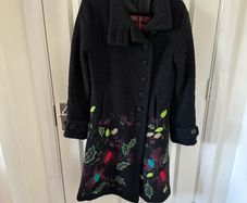 Desigual Wool Blend Coat