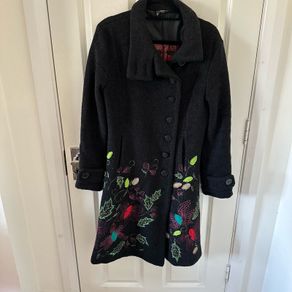 Desigual Wool Blend Coat