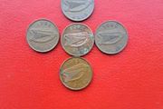 5 X 1980s Pennies 1p