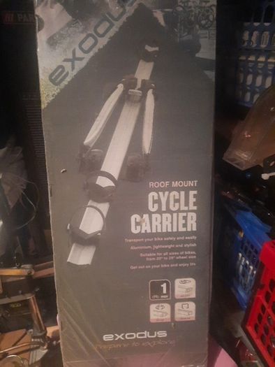 Exodus Roof Mount cycle carrier