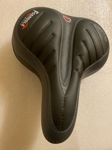 Comfortable Wide Big Bum Bike Bicycle Gel Cruiser Extra Sporty Soft Pad Saddle Seat Suitable for Any Type of Bike