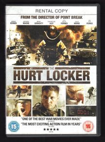 The Hurt Locker DVD Movie staring Jeremy Renner, Anthony Mackie & Brian Geraghty