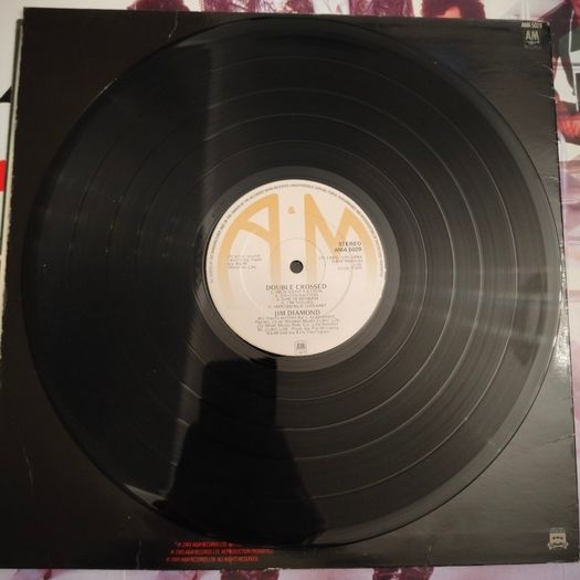 Jim Diamond - double crossed Irish pressing