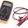 Professional Digital Electric Multimeter Cables Battery Very Good Quality Image 4