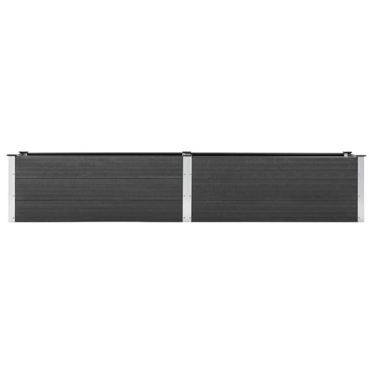 Garden Raised Bed 300x50x54 cm WPC Grey