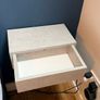 2 Grey Concrete Effect Floating Bedside Tables Image 6