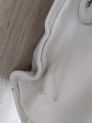 white big bag with studs