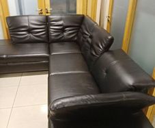 leather corner sofa