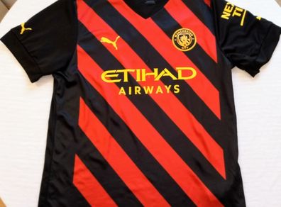2022/23 Manchester City #10 Grealish Puma Away Jersey Size L Adults