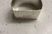 1959 Sheffield solid silver napkin ring