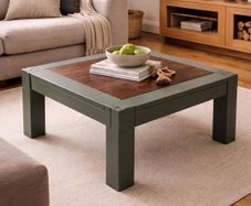 Solid oak coffee table