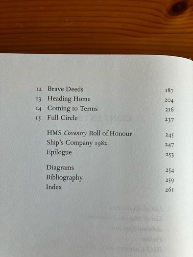 War book: 'Four Weeks In May.The Loss Of HMS Coventry A Captain's Story'