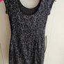 dress Black size XS ,new without tag h&m , classic dress , party dress, Black shiny Image 6