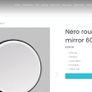 LED Bathroom Mirror Round| Demister Pad, Antifog 600mm Image 4