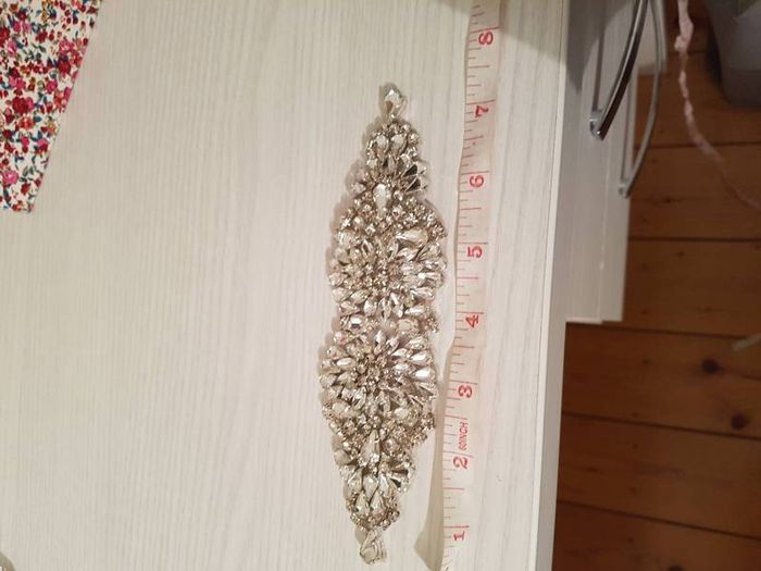 Wedding dress applique