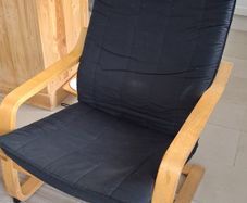 Poang chair IKEA black