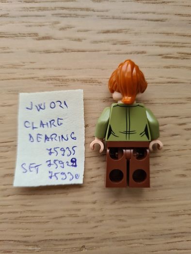 lego jw021 claire dearing set 75935, 75929, 75930