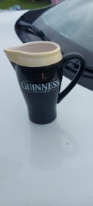 Guinness advertising jug ,stamped ,see pictures for condition, buyer collects or pays postage, sold as seen