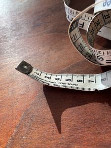 Vintage French measuring tape