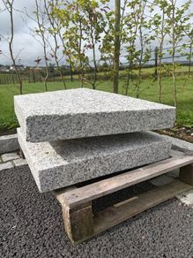 Granite Pier Caps
