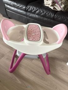 Dolls twin high chair