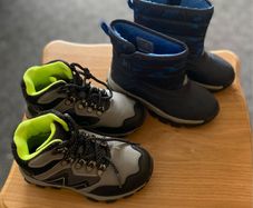 boys boots kids size 10. Price is for both pairs of boots