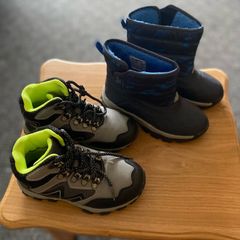 boys boots kids size 10. Price is for both pairs of boots
