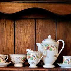 Royal Worcester "melrose" coffee set