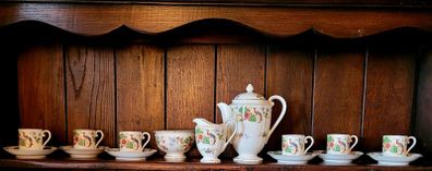 Royal Worcester "melrose" coffee set